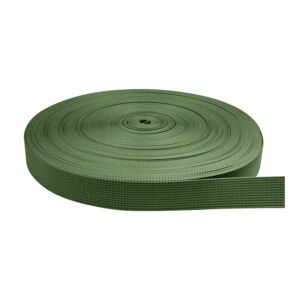 Cinta Nylon Tejida Normal Verde Ranger 2.5