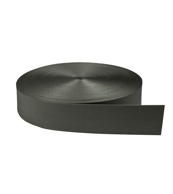 Cinta Nylon Tejida Normal Plomo Oscuro 5.0