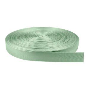 Cinta Ribete Espiga Nylon Verde Cemento Oscuro 2.5