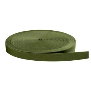 Elastico Labrado Normal Verde Militar 2.5
