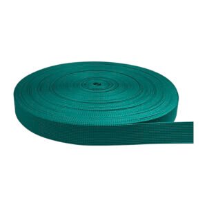 Cinta Nylon Tejida Normal Verde Jade 2.5