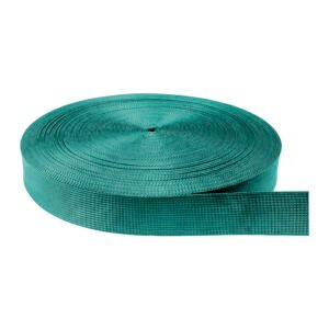 Cinta Nylon Tejida Normal Verde Jade 3.8