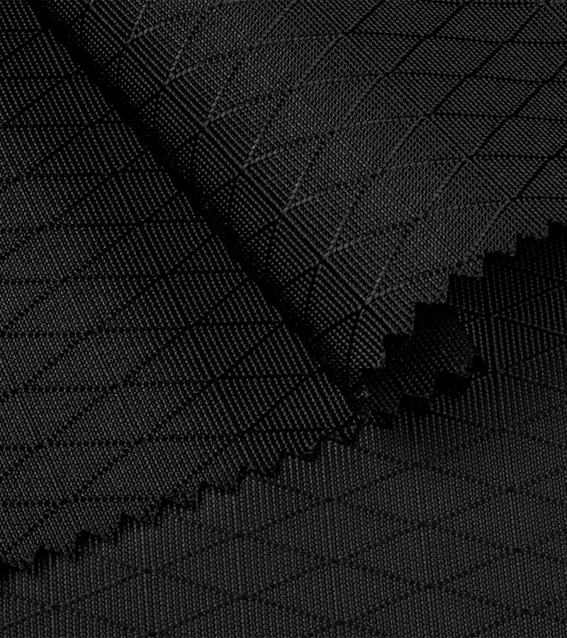 Tela RX Polinylon Grabado Negro