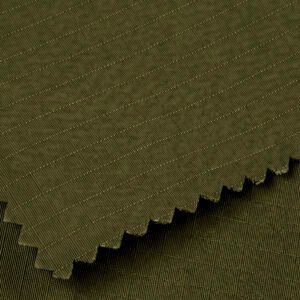 Tela Sarga Nylon Ripstop Grabado Verde Militar Oscuro