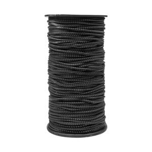 Elastico Cordon Reflectivo Negro 0.3