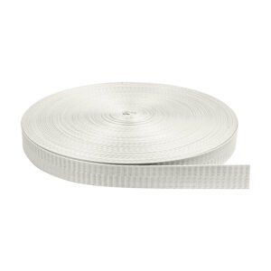 Cinta Nylon Brillosa Normal Blanco 2.0