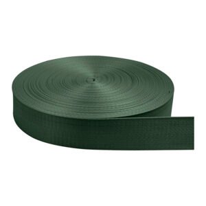 Cinta Nylon Brillosa Normal Verde Musgo 3.8