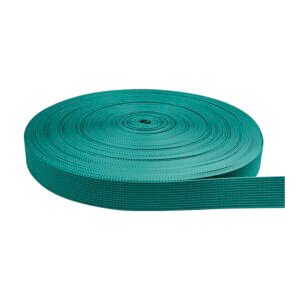 Cinta Nylon Tejida Normal Verde Jade 2.5