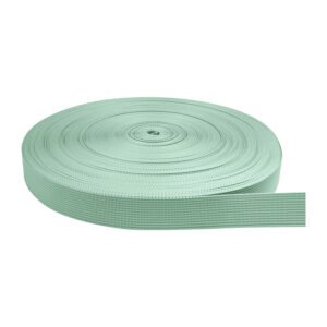 Cinta Nylon Tejida Normal Verde Agua Claro 2.5