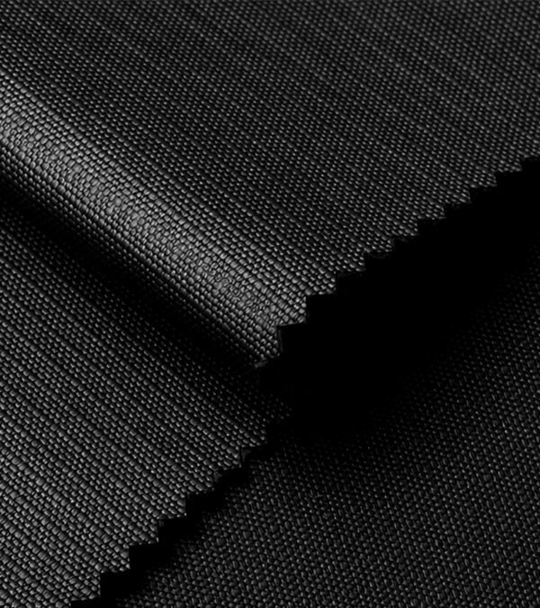 Tela Eco Skin Mini Ripstop Grabado Negro