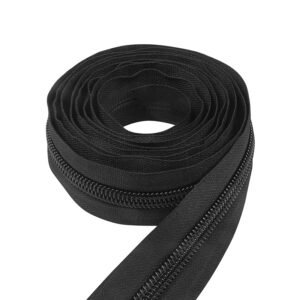 Cierre Nylon Army Normal Negro N10