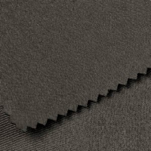 Tela Nylon Satinado Liso Plomo Noche