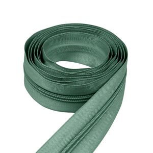 Cierre Nylon Urban Normal Verde Cemento Oscuro N8