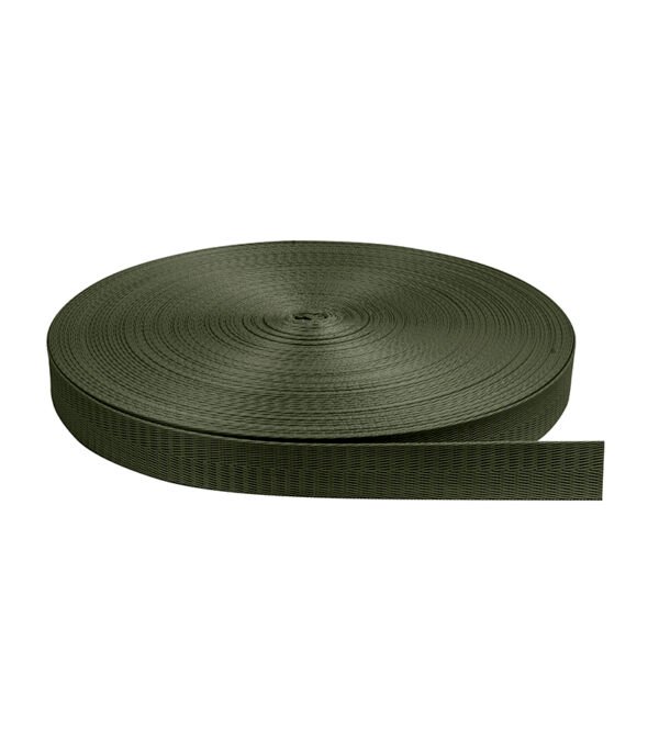 Cinta Nylon Brillosa Normal Verde Militar Tierra 2.0