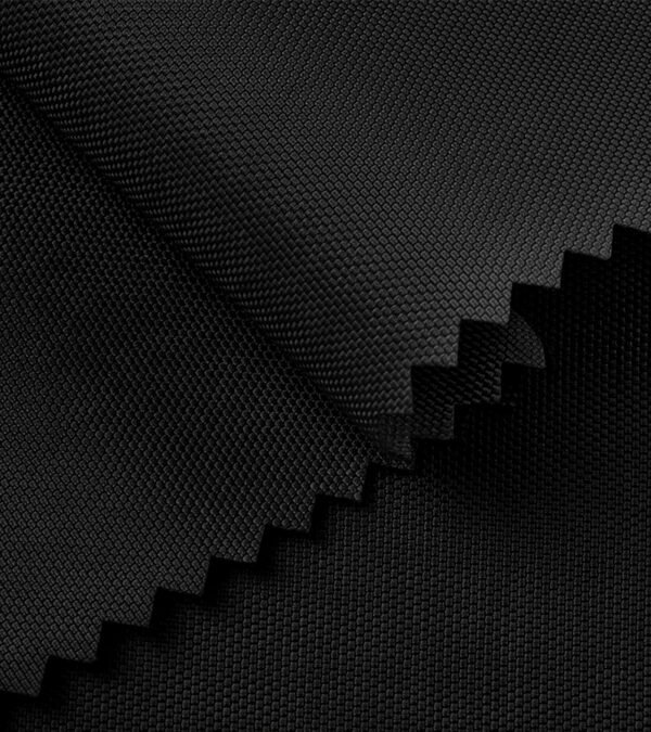 Tela Nylon Mojada Liso Negro