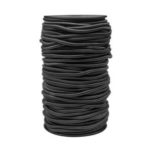 Elastico Cordon Normal Negro 1.0