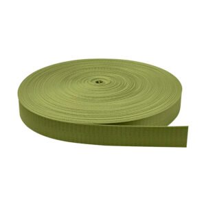 Cinta Nylon Brillosa Normal Verde Olivo 2.5