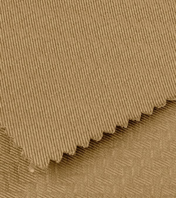 Tela Sarga Monograma Grabado Beige Claro
