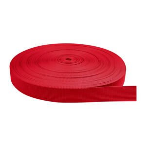 Cinta Nylon Tejida Normal Rojo Claro 2.5