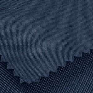 Impermeable Grueso Grabado Azul