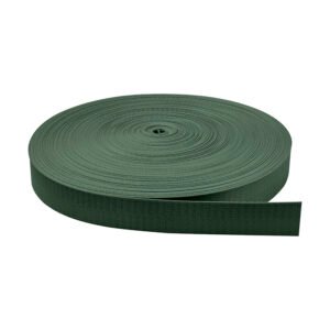 Cinta Nylon Brillosa Normal Verde Musgo 2.5