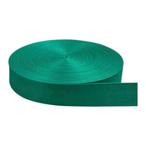 Cinta Nylon Brillosa Normal Verde Esmeralda Claro 3.8