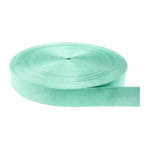 Cinta Nylon Tejida Normal Cian 3.8