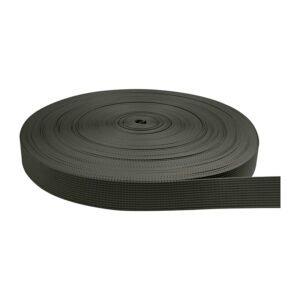 Cinta Nylon Tejida Normal Plomo Oscuro 2.5