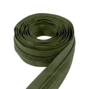 Cierre Nylon Army Normal Verde Militar N10