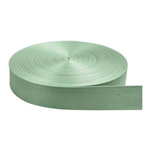 Cinta Nylon Brillosa Normal Verde Cemento Oscuro 3.8