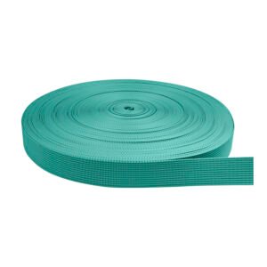 Cinta Nylon Tejida Normal Verde Jade Claro 2.5