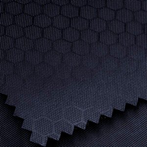 Impermeable Tafeta Grabado Azul