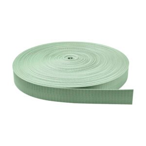 Cinta Nylon Brillosa Normal Verde Cemento Oscuro 2.5