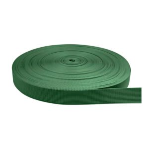 Cinta Nylon Tejida Normal Verde Botella 2.5