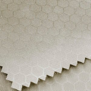 Impermeable Tafeta Grabado Plomo Plata