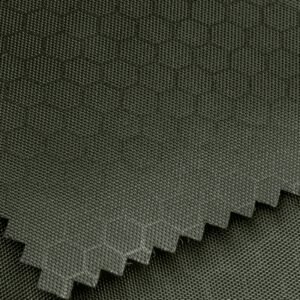 Impermeable Tafeta Grabado Plomo