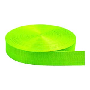 Cinta Nylon Brillosa Normal Amarillo Neon 3.8