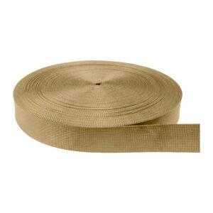 Cinta Nylon Tejida Normal Beige Claro 3.8