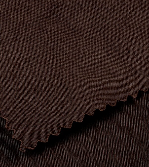 Tela Sarga Nylon Liso Marron
