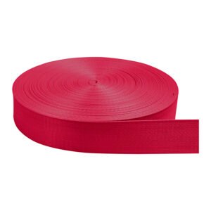 Cinta Nylon Brillosa Normal Rojo 3.8