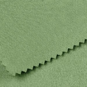 Tela Nylon Satinado Liso Verde Cemento Oscuro