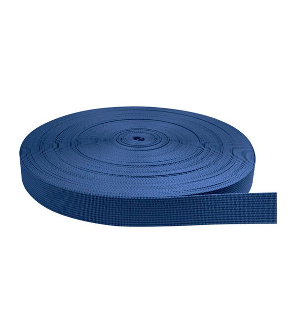 Cinta Nylon Tejida Normal Azul Italiano 2.5