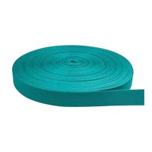 Cinta Nylon Tejida Normal Turquesa 2.5