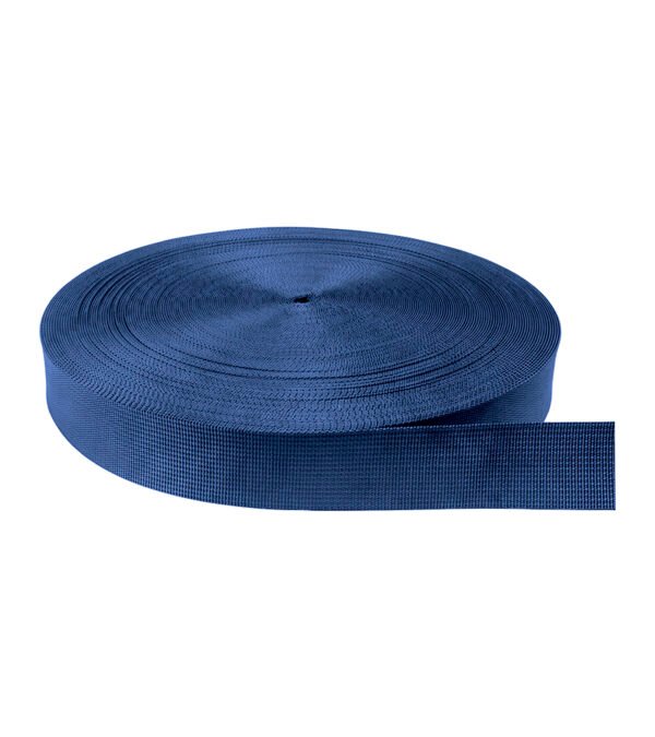 Cinta Nylon Tejida Normal Azul Italiano 3.8
