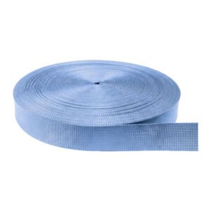 Cinta Nylon Tejida Normal Celeste Oscuro 3.8