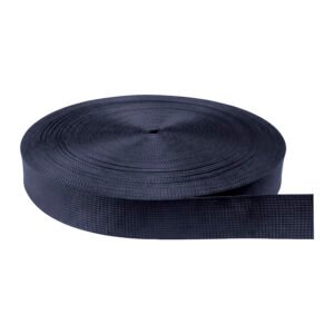 Cinta Nylon Tejida Normal Azul 3.8