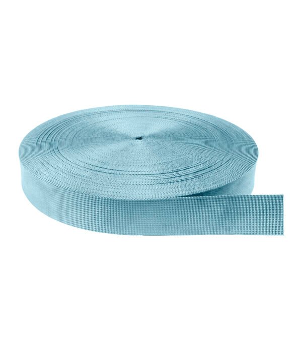 Cinta Nylon Tejida Normal Celeste Claro 3.8