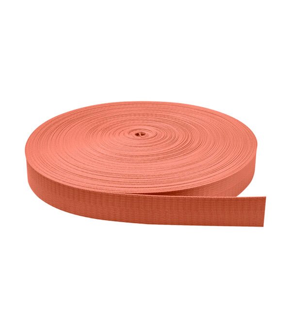 Cinta Nylon Brillosa Normal Rosado Bronce Oscuro 2.5