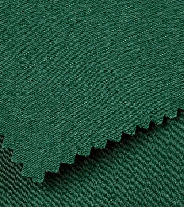 Tela Sarga Nylon Ripstop Grabado Verde Musgo