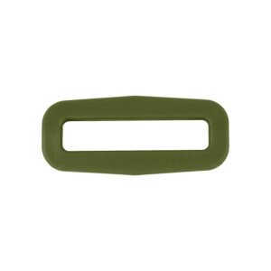 POM Rectangulo Oval Verde Militar 3.8